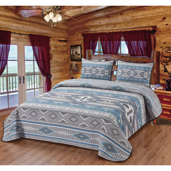 Boby Southwestern Desert Dream Style Quilted Bedding Set